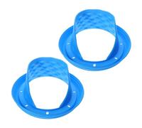 GARVALON 2 Piezas Deflector de Altavoz de Coche 6,5 Pulgadas 2 Piezas Cubierta de Silicona Protector Resistente Intemperie para Puerta, Aislamiento Acústico y Protección contra Lluvia y