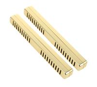 GARVALON 2 Piezas Humidificador de Cigarros Dorado Control de Humedad Profesional Mini Dispositivo Portátil para Humidores y Estuches de Viaje Paquete