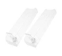 GARVALON 2 Piezas Pzs Soporte Transparente Automático para Exhibición de Cigarrillos Organizador y Estante Empujador para Tiendas y Supermercados Modelo Económico