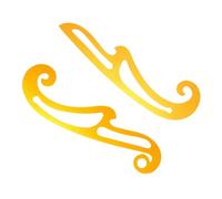 GARVALON 2 piezas Regla Curva para Costura Ropa Multiusos Plástico Flexible Duradero para Diseño y Patronaje