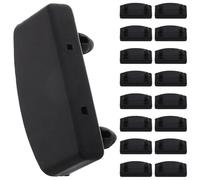 GARVALON 20 Piezas Soportes de Plástico para Listones de Repuesto de Cama 56X9 MM Fundas para Extremos de Listones Compatibles Camas Individuales Doubles y King Accesorios para Estructura