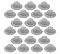 GARVALON 20 Unidades Sombreros Miniatura Jazz para Manualidades DIY Sombrero Decorativo para Muñecas Plata Pequeños Accesorios Creativos para Fiesta y Decoración