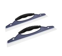 GARVALON 2piezas Rasqueta De Para Limpieza De Agua y Herramienta De Limpieza Para Espejos y Ventanas Para Coche y Ducha