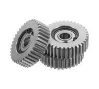 GARVALON 3 Engranajes de Acero para Motor Eléctrico, 36, Kit para Bicicleta Eléctrica, Equipo Planetario Resistente, Compatible con Motor y Embrague, Paquete de 3 Piezas