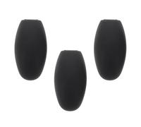 GARVALON 3 Piezas de Reposapulgares para Saxofón y Clarinete de Plástico Negro Material Cómodo y Amplia Compatibilidad para Accesorios de Instrumentos Musicales