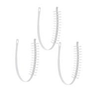 GARVALON 3 Uds Lavadora Secadora Cepillo De Limpieza Lavadora Limpiador De Cepillos Flexible Cepillo Interior Limpieza De Máquinas Accesorio De Rodante