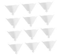 GARVALON 30 piezas Filtro Embudo de Papel Grueso Desechable para Resina Fotosensible Colador para Impresora de Accesorio Práctico para Filtrado de Resina Sla
