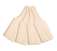 GARVALON 4 Piezas de Herramienta para Tallar Cerámica de Madera, Paleta de Barro Artesanal, Suministros para Escultura y Modelado, Adecuado para Manualidades y Cerámica