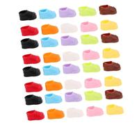 GARVALON 40 Pares De Zapatos para Muñecas Miniatura Botas para Muñecas Miniatura Mini Zapatos Juguete Casa Pequeña Adornos Accesorios para