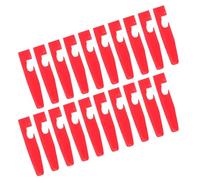 GARVALON 40 Unidades Almohadillas Adhesivas de Plástico para Prensatelas de Máquina de Coser Overlock y Remalladora Almohadillas Antideslizantes de Repuesto para Bordes Precisos y Costura