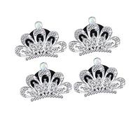 GARVALON 4piezas Ambientador De Coche Diseño De De Rhinestones Difusor Aromático Para Decoración Interior De Vehículos Pack De Elegantes y Prácticas Para