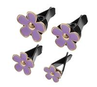 GARVALON 4piezas Ambientador Salida Aire Coche Clips Bonitos Decoración Fácil y Duradero