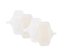 GARVALON 4piezas Compresas Menstruales Reutilizables De Absorbentes y Lavables Con Capa Paquete De Femenina De Algodón Prácticas y Convenientes