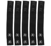 GARVALON 5 Sujetadores de Cinturón de Nailon Impermeables para Cinturones de 50-58 MM Hebilla de Presión Doble Accesorios Tácticos para Seguridad Caza y Senderismo Organizador de Equipo