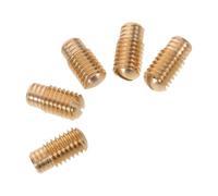 GARVALON 5 Tornillos de Ajuste para Saxofón Alto y Soprano Piezas de Reparación de Cobre para Mantenimiento de Instrumentos Tornillos para Abrazadera de Mástil Herramienta Portátil para