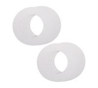 GARVALON 50 Protectores Redondos de Papel para Calentadores de Cera Revestimiento Antidesbordamiento y Derretido de Cera para Uso en Casas Personales y Salones de Belleza