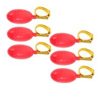 GARVALON 6 Anillos Rociadores de Agua de Plástico para Bromas, Juguete Divertido para Fiesta, Accesorios para Día Inocentes, Tamaño Pequeño, Adecuado para Actuaciones y Reuniones Sociales