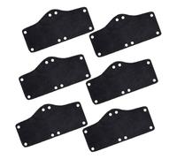 GARVALON 6 piezas Forro Casco Duro Absorbente Protector Frente Casco Transpirable Almohadillas Sudor Lavables Cómodas y Ligeras para Uso Prolongado