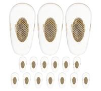 GARVALON 8 Pares de Almohadillas Nasales Suaves Antideslizantes para Gafas de Sol Deportivas, Grandes, Núcleo Metálico, Kit de Reparación para Mayor Estabilidad y Comodidad en Uso