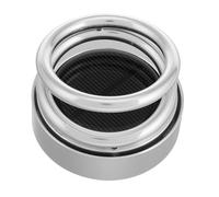 GARVALON Adorno Aromático Solar Para Automóviles Con Doble Anillo Suspenso Difusor Giratorio Para Decoración y Frescura Interior Incluye Perfume Aromaterapia