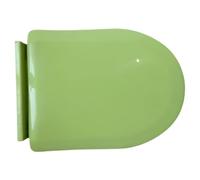 GARVALON Asiento de Entrenamiento para Ir al Baño Verde Asiento de Inodoro Base Antideslizante y Diseño U para Bebés Cómmodo y para Uso Casa y Viaje