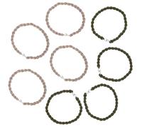 GARVALON Bandas Elásticas para Botas 8 Piezas Correas Ajustables para Exterior y Senderismo Ganchos Metálicos Resistentes Colores Verde y Caqui Accesorios Prácticos para Camping y