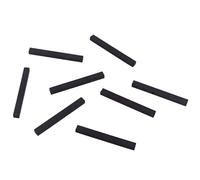 GARVALON Barra de Goma para Pastilla Humbucker de Guitarra Eléctrica, 8 Unidades, 70 X 6 X 5 Mm, Negra, Núcleo Magnético de Níquel-cobalto, Tono Cálido y Estable para Accesorios de