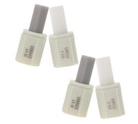 GARVALON Bisagras Amortiguadoras para Asiento de Inodoro Cierre Suave Plástico 4 Piezas 2 Sentido Horario 2 Antihorario Repuestos Compatibles para Tapa Wc Accesorios para