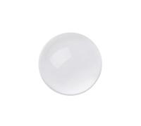 GARVALON Bola de Cristal Esfera Sólida Transparente para Fotografía Meditación Decoración Centro Mesa Feng Shui