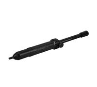 GARVALON Bomba Desoldadora Manual Negra Herramienta de Vacío para Retirar Soldadura para Reparación de Pcb y Electrónica Bomba Desoldadora Portátil para Bricolaje