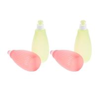 GARVALON Botella Limpiadora para Bebés 4 Piezas 350 Ml PP Pulverizador Bidé Accesorios de Baño para Recién Nacidos Herramienta Higiénica para Pañales y Cuidado Infantil en Viaje