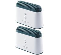 GARVALON Caja de Activado Desodorante sin Toxicidad para Refrigerador 2 Piezas Material Pp para Eliminar Olores en Congeladores y Otros Espacios