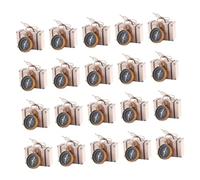 GARVALON Caja de Papel Dorada para Dulces de Boda 20 Piezas Brújula Colgante, Bolsa de Embalaje Creativa para Regalos de Invitados en Fiestas y Celebraciones Campestres