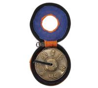 GARVALON Campana de Platillo de Yoga Tingsha de Cobre Nepalí 1 Juego Seis Sílabas de Oración para Meditación Instrumento de Percusión Religiosa para Práctica Budista