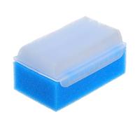 GARVALON Cepillo Sensorial de Esponja para Ñiño Azul Cepillo de Baño para Recién Nacido Equipo Sensorial para Estimulación Táctil y Cuidado de Costra Láctea para Uso Infantil