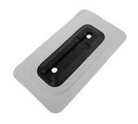 GARVALON Conector de Ranura para Aleta de Paddle Surf 9 Pulgadas, Base de PVC Resistente al Agua Salada, Parche de Conexión Gris Claro para Tablas Hinchables, Accesorios de Deportes