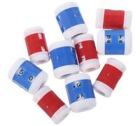 GARVALON Contadores de Punto de Plástico 10 Unidades 5 Grandes Azules 5 Pequeños Rojos Marcadores y Contadores de Vueltas para Tejer y Ganchillo Accesorios Portátiles para Manualidades