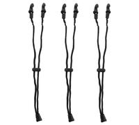 GARVALON Correas Elásticas Ajustables para 3piezas Diseño de Hebilla y Cuerda Trenzada de Plástico para Ejercicio y Exteriores, Previene y Caída