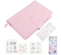 GARVALON Cuaderno de Hojas Sueltas Multifunción Diseño de Unicornio, Bloc de Notas DIY Portátil, Material de Oficina para Estudiantes y Planificación, 1 Juego Hojas Desmontables, Adecuado