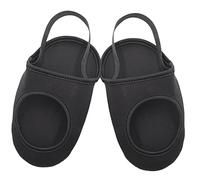 GARVALON Cubrezapatillas Ciclismo Térmicos Anti-deslizantes Cubierta Resistente al Viento para Montaña y Carretera Protección Cálida para Ciclistas de Negro