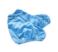 GARVALON Cubrezapatos para Patines de Hielo y Artístico Funda Elástica Resistente al Desgaste Color Azul Claro Talla L Accesorios para Patinaje y Protección de Botas 1 Par