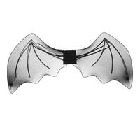 GARVALON Disfraz de Halloween Alas de Murciélago Negras Adultos Accesorio de Poliéster Duradero Cosplay y Fiesta de Disfraces Alas Ligeras y Cómodas para Carnaval y Teatro