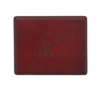 GARVALON Estuche para Cañas de Saxofón de Madera Rojo, Resistente a Rayaduras y Golpes, Capacidad para 10 Cañas, Adecuado para Clases y Conciertos al Aire Libre