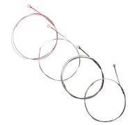 GARVALON Juego de 4 Cuerdas para Violín 1/4 Kit de Piezas de Reparación de Violín Accesorios de Cuerda para Instrumentos DIY para Ajuste y Reemplazo Rápido