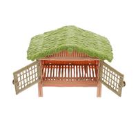 GARVALON Juego de Accesorios para Corral de Juguete Minijaula de Gallinero de Granja para Valla de Escena Agrícola Realista Modelo Educativo de Animales de Granja Interactivo