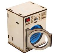 GARVALON Juego de Lavadora de Juguete de Bricolaje, Kit de Experimentos Educativos DIY Modelo de Lavadora, Material Seguro y Ligero para Aprendizaje y Ciencia Preescolar