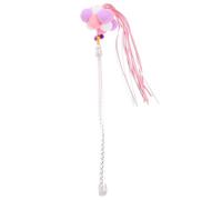 GARVALON Juguetes para Gatos Varitas para Gatos Divertidos Campana Interesante Burla para Gatitos Reutilizables Jugar Interiores