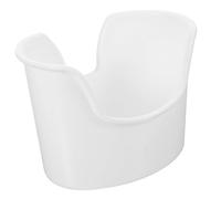 GARVALON Lavabo Para Lavado De Oídos De Plástico Ligero, Soporte Ergonómico Para Eliminación De Cera, Accesorio Para Sistemas De Irrigación Casa y Clínica