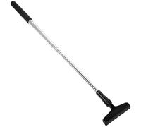 GARVALON Limpiaparabrisas de Coche Mango Telescópico Extensible, Escobilla de Goma Reemplazable para Espejo Retrovisor, Herramienta Multifuncional Anti Lluvia y Niebla para Limpieza