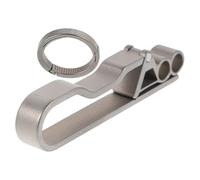 GARVALON Llavero de Titanio para Cinturón Pequeño Mosquetón Anilla de 22 MM Clip Resistente Oxidación y Arañazos para Uso Exterior Organizador Multipropósito para Senderismo y Llaves